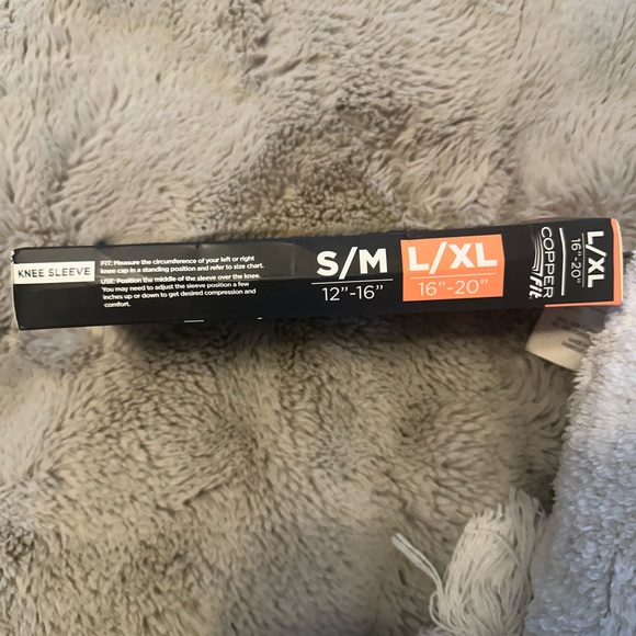 NWT - COPPER FIT ELITE KNEE COMPRESSION SLEEVE - Picture 6 of 6